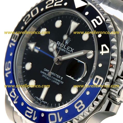 rolex batman blu nero|rolex 116710blnr.